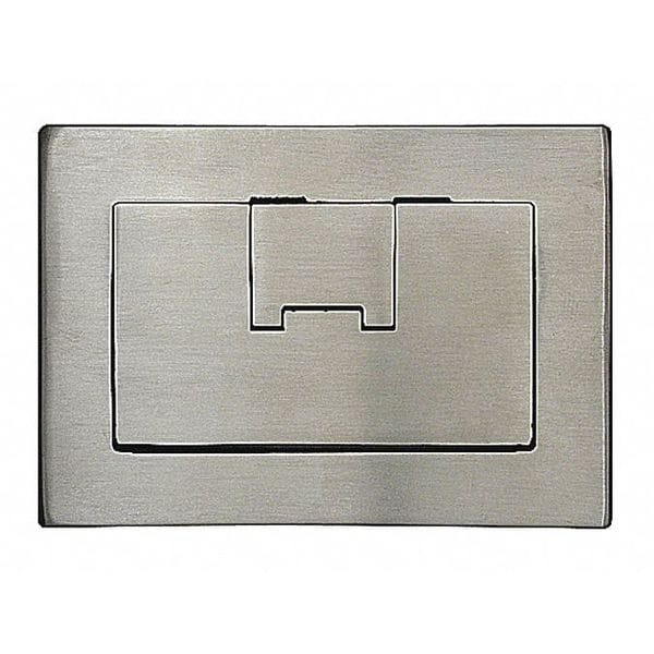 Box Cover, Floor Box Type, 1 Gang, Stainless Steel