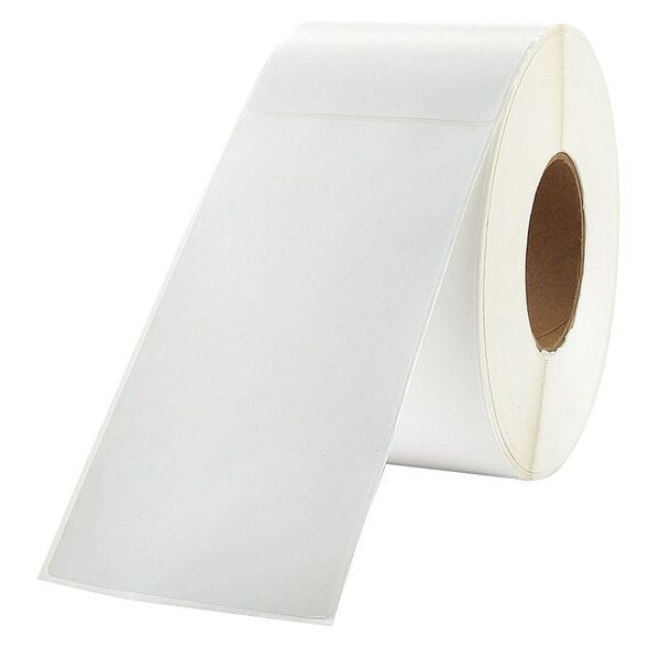 Printer Label, White, Labels/Roll: 750