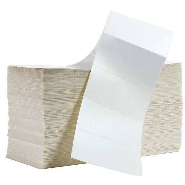 Printer Label, White, Labels/Roll: 5000