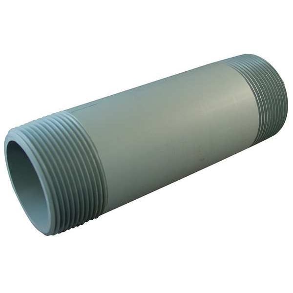 1-1/2" MNPT x 10" TBE CPVC Pipe Nipple Sch 80