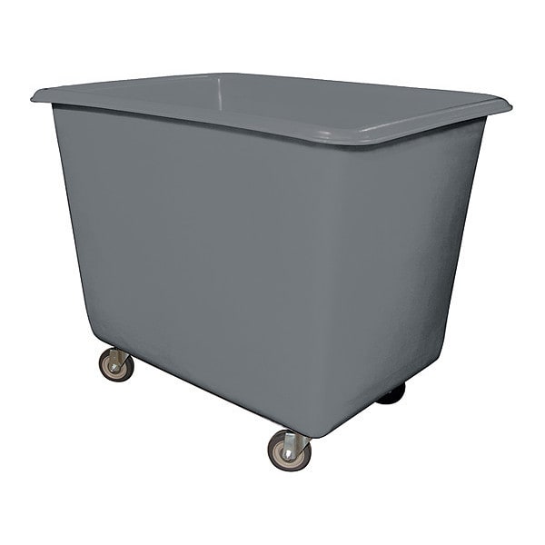 Poly Truck, 14 Bu, Gray, Metal Base