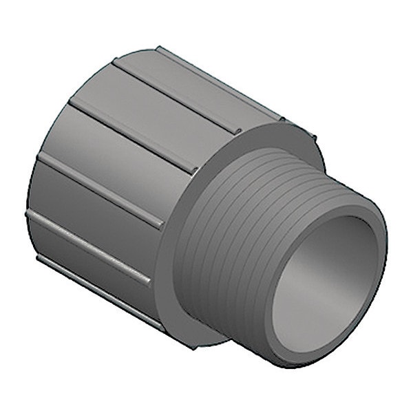 PVC Adapter, Socket, 6 in Pipe Size
