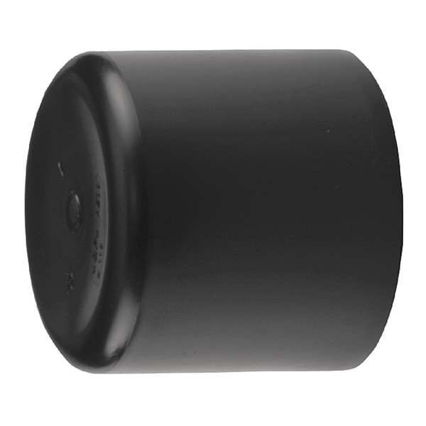 End Cap, 6 In, Polyethylene