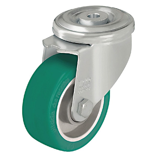 Kingpin Swivel Caster, Poly, 5 in., 770 lb.