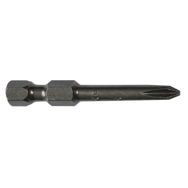 Power Bit, SAE, 1/4", Hex Power Drive, PK5
