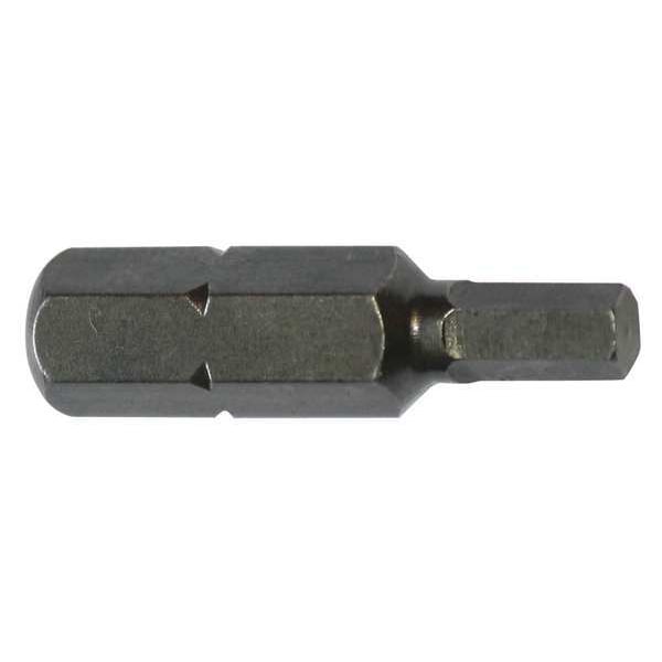 Torsion Bit, SAE, 1/4", Hex, 1/16", 1", PK5