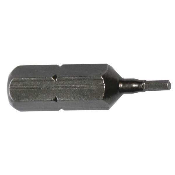 Torsion Bit, Metric, 1/4", Hex, 4mm, PK5