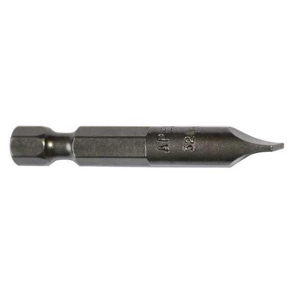 Power Bit, SAE, 1/4", Hex Power Drive, PK5