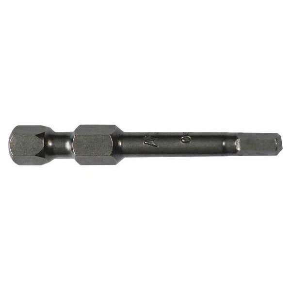 Power Bit, SAE, 1/4", Hex Power Drive, PK5