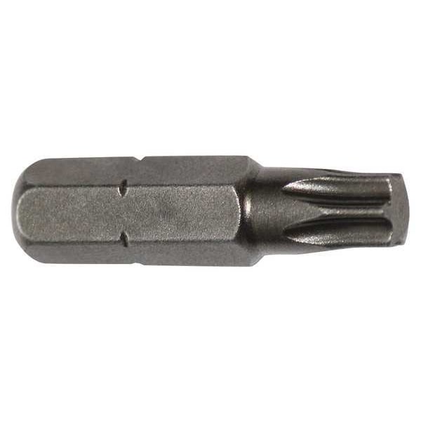 Torsion Bit, SAE, 1/4", Hex, T10, 1", PK5