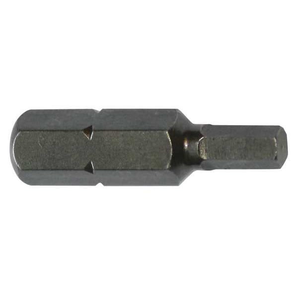 Torsion Bit, SAE, 1/4", Hex, 3/8", 1-1/4", PK5