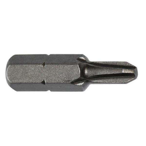 Torsion Bit, SAE, 1/4", Hex, No 2, 2-1/2", PK5