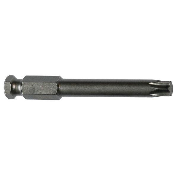 Power Bit, SAE, 7/16", Hex Power Drive, PK5