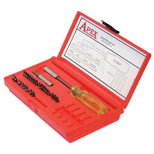 Hex, Phillips, Pozidriv(R), Robertson Square Recess, Slotted, Torx(R) Bit 8-1/2 in