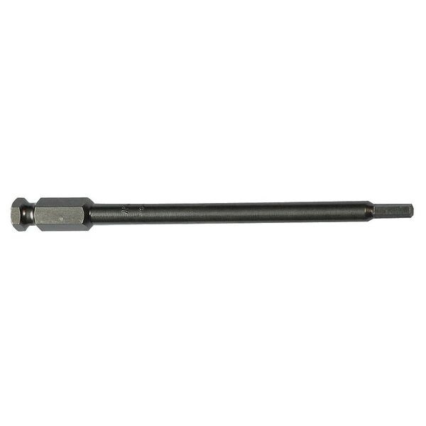 Power Bit, SAE, 7/16", Hex Power Drive, PK5