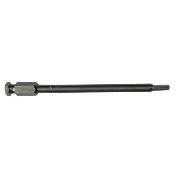 Power Bit, SAE, 7/16", Hex Power Drive, PK5