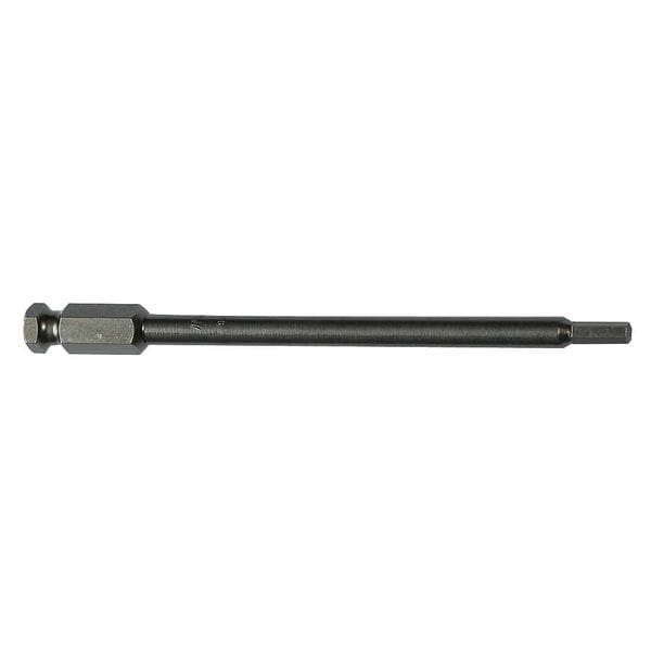 Power Bit, SAE, 7/16", Hex Power Drive, PK5