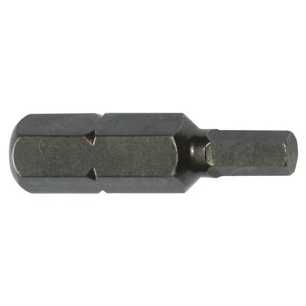 Torsion Bit, SAE, 1/4", Hex, 1/20", 1", PK5