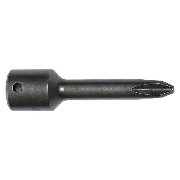 Socket Bit, 1/2 in. Dr, No 7 Slotted