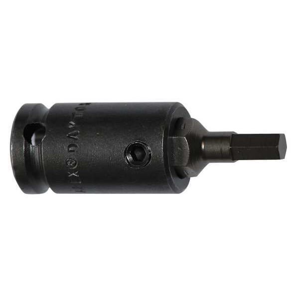Socket Bit, 3/8 in. Dr, 5/16 in. Hex, PK5