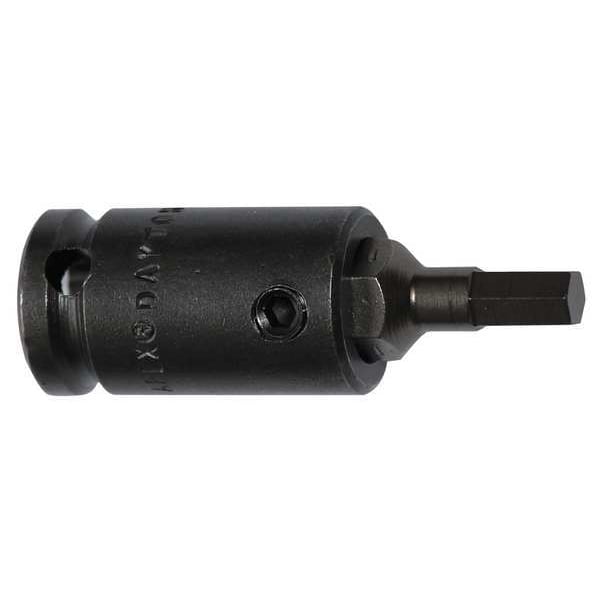 Socket Bit, 3/8 in. Dr, 7/32 in. Hex, PK5