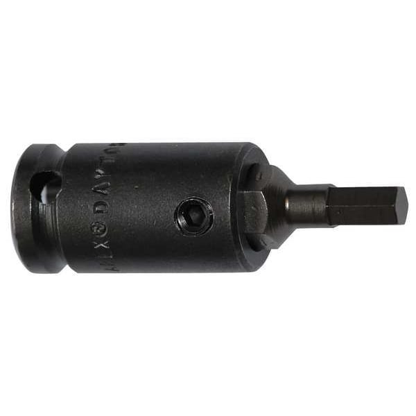 Socket Bit, 3/8 in. Dr, 3/16 in. Hex, PK5