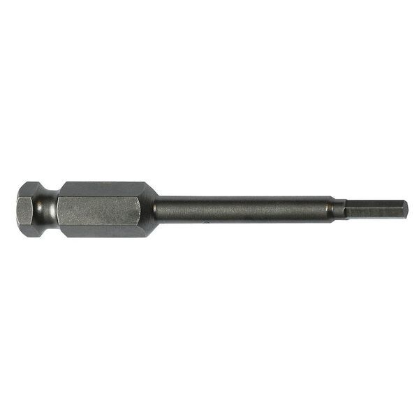 Power Bit, Metric, 7/16", Hex Power Drive