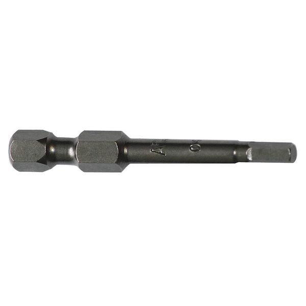 Power Bit, SAE, 1/4", Hex Power Drive, PK5