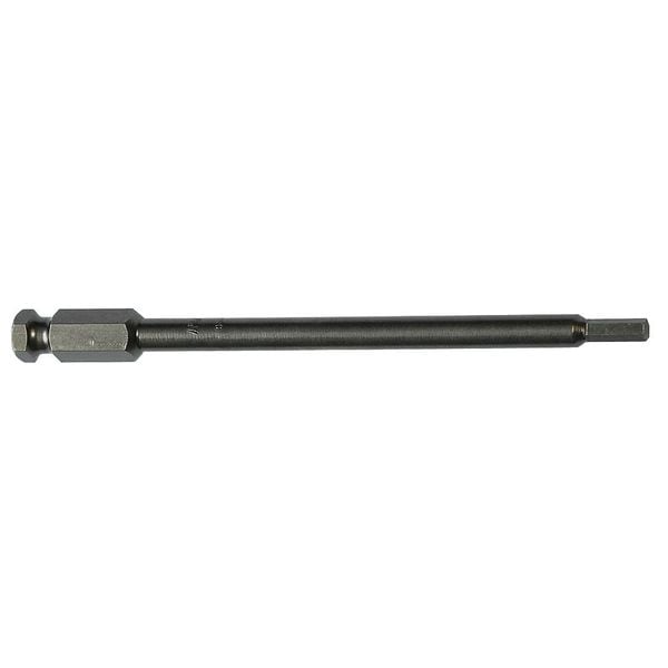 Power Bit, SAE, 7/16", Hex Power Drive, PK5