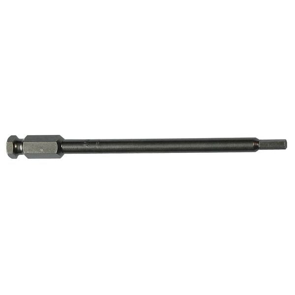Power Bit, SAE, 7/16", Hex Power Drive, PK5