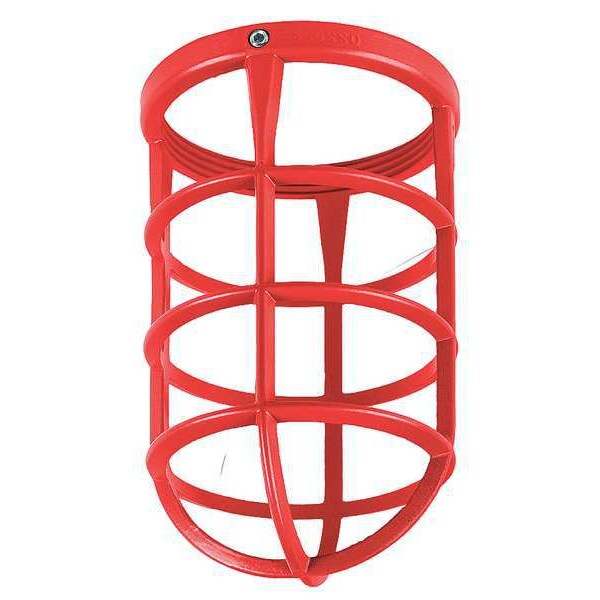 HazardLocatGuard, Red, 7 3/4"L, 6"W, 4 1/2"H