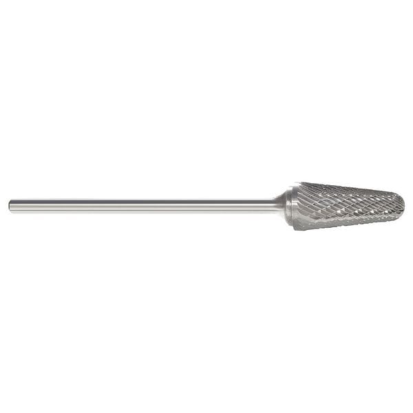 Carbide Bur, Taper Radius, 1/4, 1/4 Shank