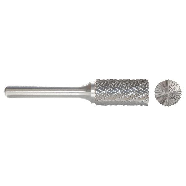 Carbide Bur, End Cut, 1 In, 1/4 Shank