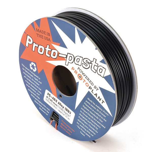 PC-ABS Alloy, Blck, 3mm Filament, 500g Reel