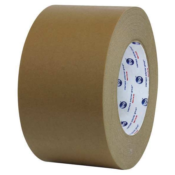 Packaging Tape, 72 mm W x 54 4/5 m L, 7.3 mil Thick, Kraft, Synthetic Rubber Resin Adhesive, 16 PK