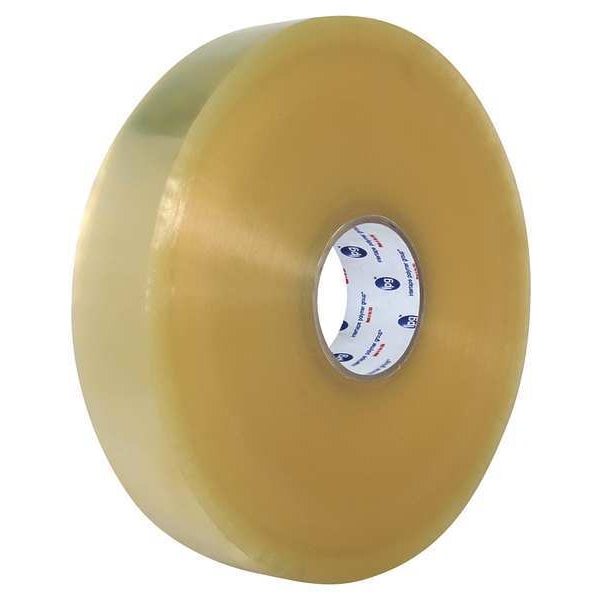 Carton Tape, Clear, 2 In x 1000 yd, PK6
