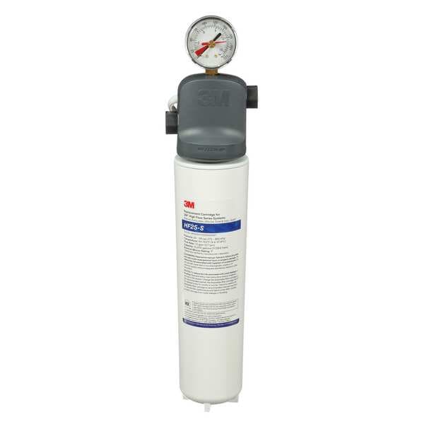Water Filter System, 3/8In NPT, 1.5gpm