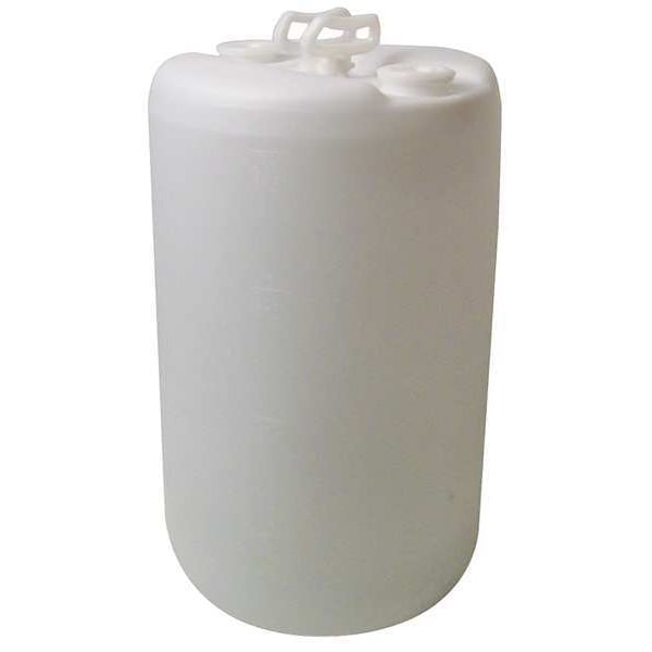 Closed Head Transport Drum, Polyethylene, 20 gal, Unlined, White