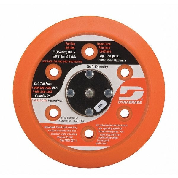 Vacuum, Disc Pad, 6"