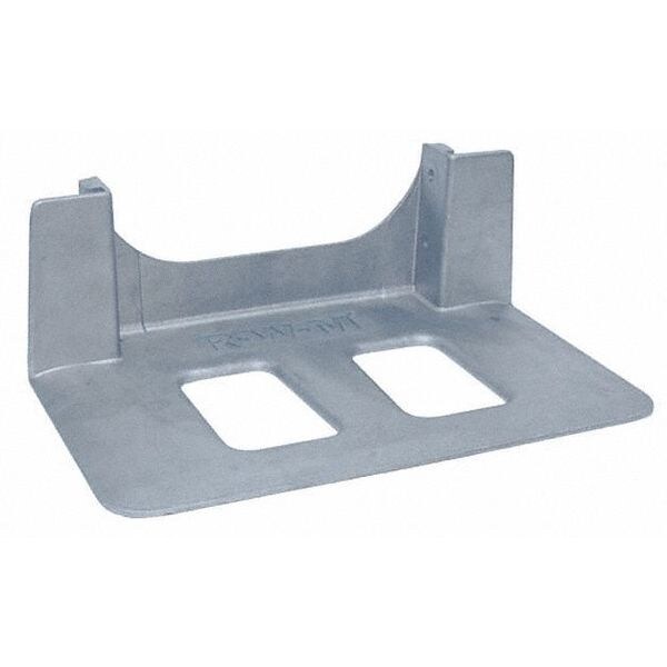 Nose Plate, Small, Aluminum, Overall Width: 14"