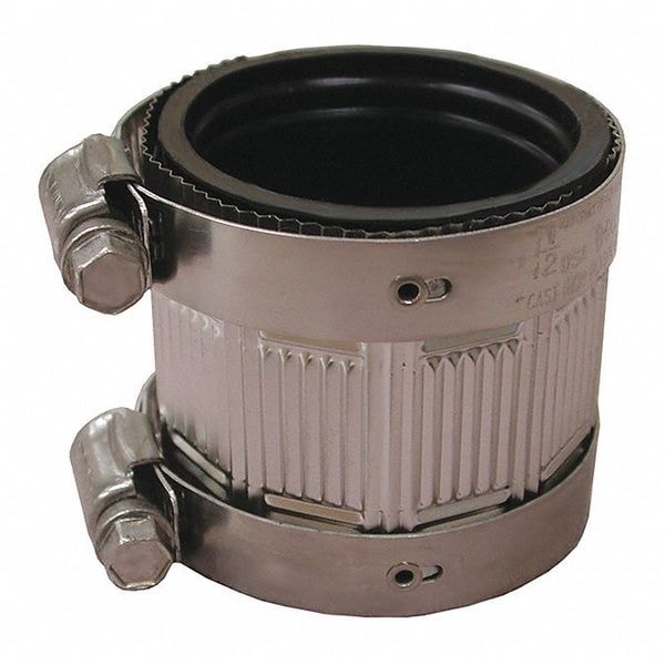 Coupling, No Hub, 4" x 3"