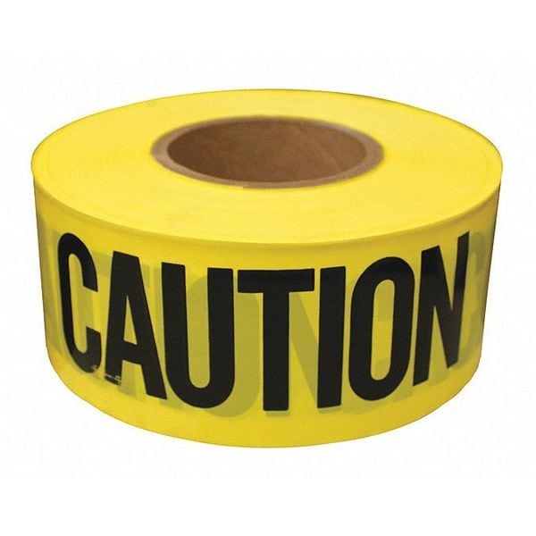 Tape, Caution, 3 x 1000, 3Mil