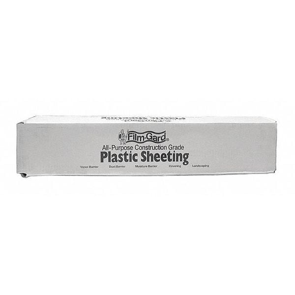 Sheeting, Poly, Clear, 8 x 100, 4 mil