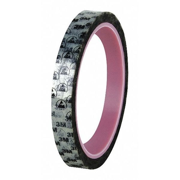 3M 40PR Anti-Static Printed Tape, 2.2 Mil, 1/2" x 72 yds., Printed, 18/Case