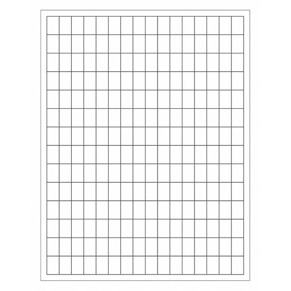 Tape Logic Rectangular Laser Labels, 1/2" x 3/4", White, 2PK2400