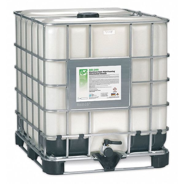 High-Foaming Chlorinated Cleaner, 275 gal. Tote Bin, Chlorine