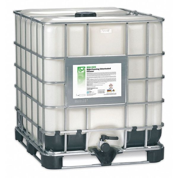 High-Foaming Chlorinated Cleaner, 275 gal. Tote Bin, Chlorine