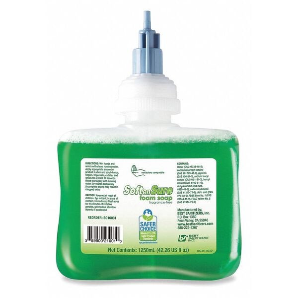 1250 ml Foam Hand Soap Cartridge
