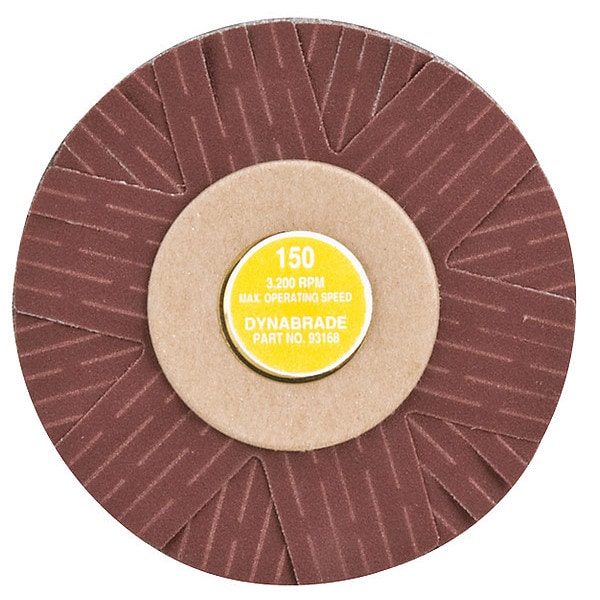Sanding Star, 4" dia., 150G, AO, Spindle-Mt