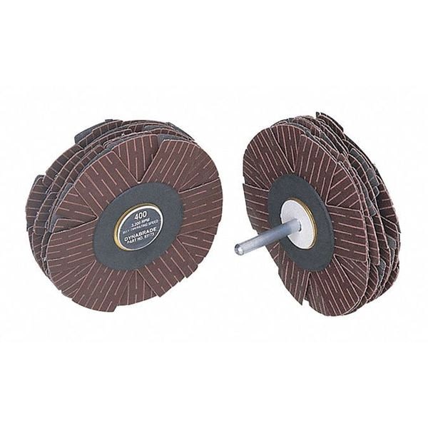 Sanding Star, 4" dia., 80G, AO, Spindle-Mt